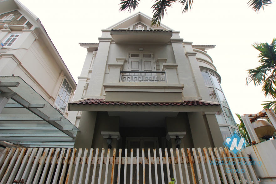 Charming and quiet house for rent in Ciputra, Ha Noi