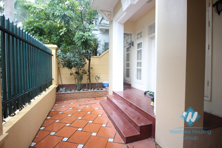 3 floor-house for rent in Ciputra tay Ho, Ha Noi