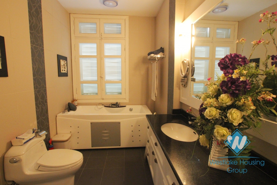 Beautiful villa for rent in T block, Ciputra, Tay Ho, Hanoi