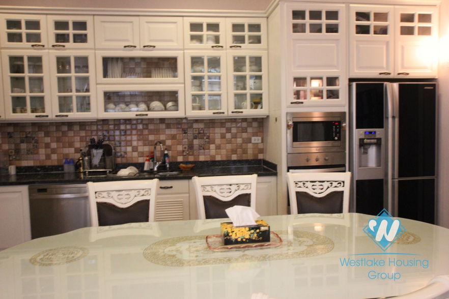 Beautiful villa for rent in T block, Ciputra, Tay Ho, Hanoi