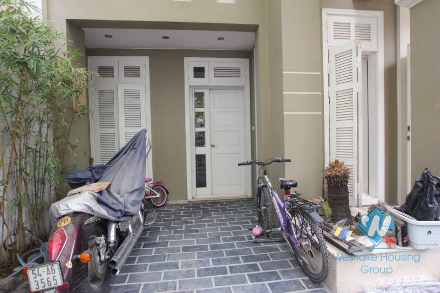 Beautiful villa for rent in T block, Ciputra, Tay Ho, Hanoi