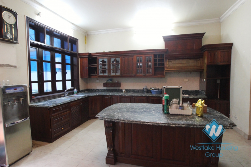 Unifurnished, nice house for rent in C block, Tay Ho, Hanoi