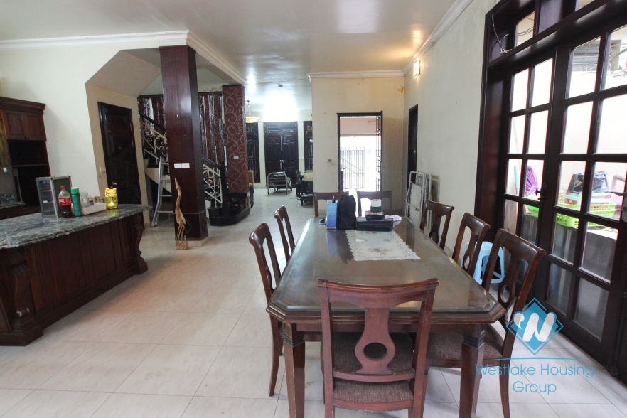 Unifurnished, nice house for rent in C block, Tay Ho, Hanoi
