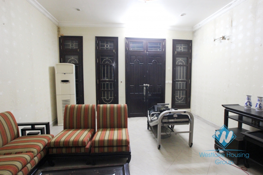 Unifurnished, nice house for rent in C block, Tay Ho, Hanoi