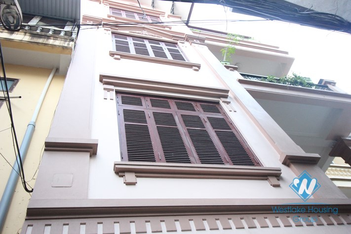 A nice house with 4 stories for rent in Cau Giay, Ha Noi