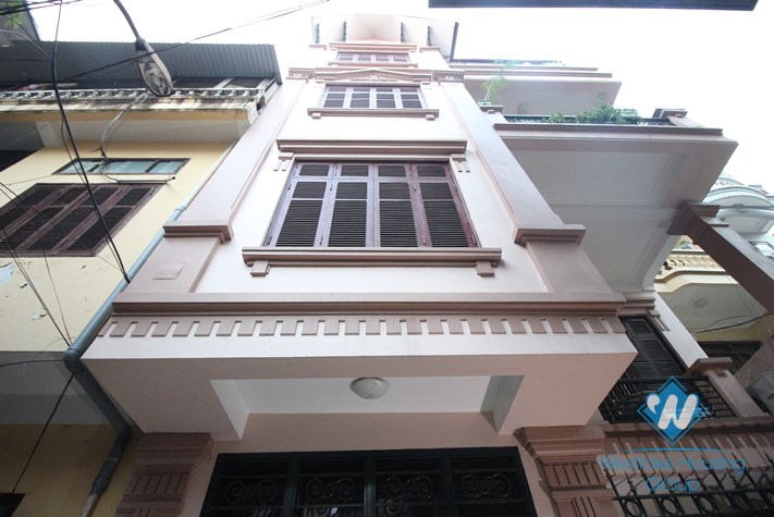 A nice house with 4 stories for rent in Cau Giay, Ha Noi