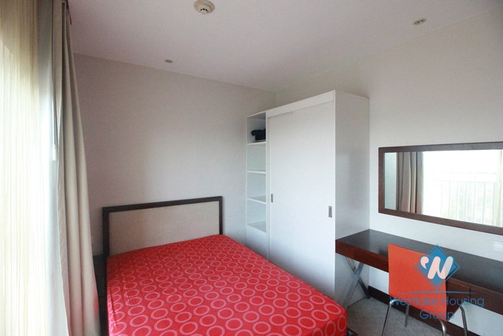 Bright  apartment for rent in Hoa Binh Green Tower, Ba Dinh, Hanoi.