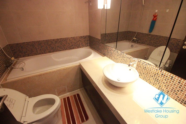 Bright  apartment for rent in Hoa Binh Green Tower, Ba Dinh, Hanoi.