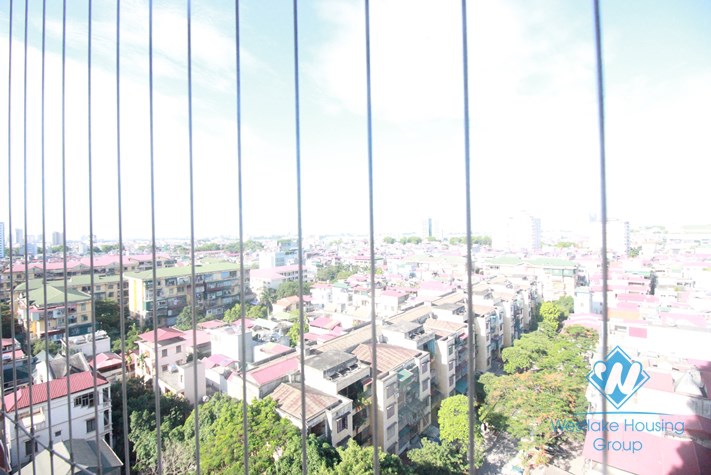 Bright  apartment for rent in Hoa Binh Green Tower, Ba Dinh, Hanoi.