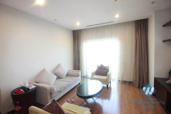 Bright  apartment for rent in Hoa Binh Green Tower, Ba Dinh, Hanoi.