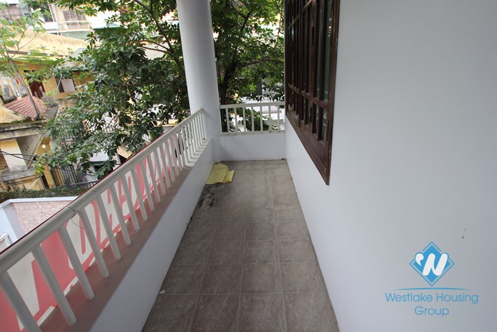 Large unfurnished house available for rent in Cau Giay district, Hanoi.