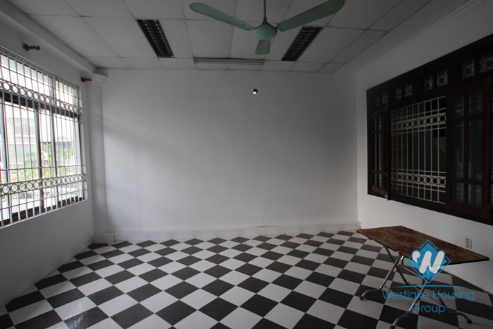 Large unfurnished house available for rent in Cau Giay district, Hanoi.