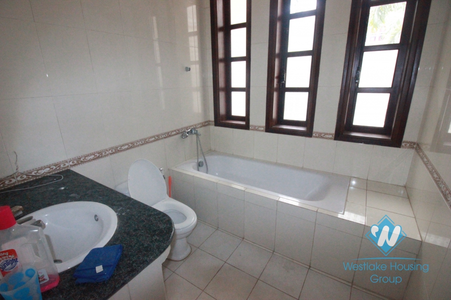 Nice house with 04 bedrooms for rent in Ciputra area, Tay Ho, Hanoi