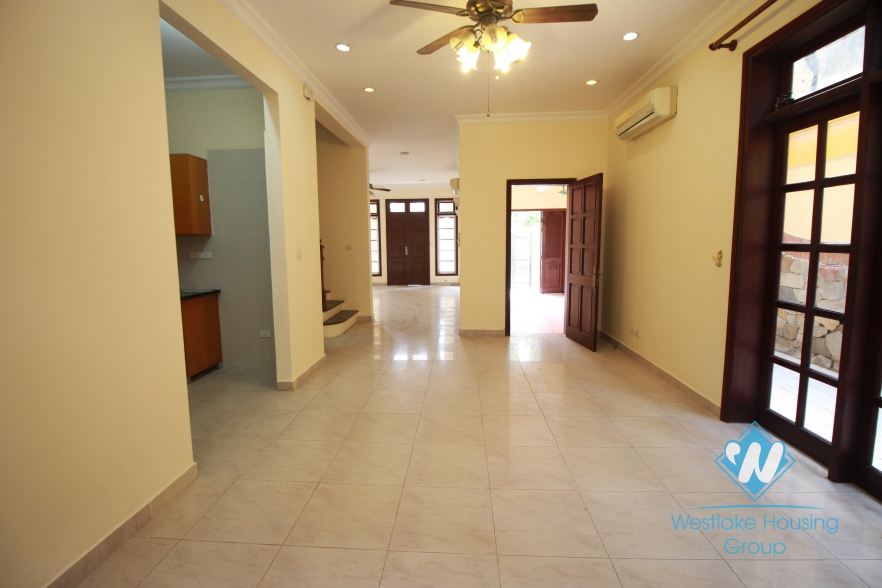 Cosy  house available for lease in block D, Ciputra compound, Tay Ho district, Hanoi