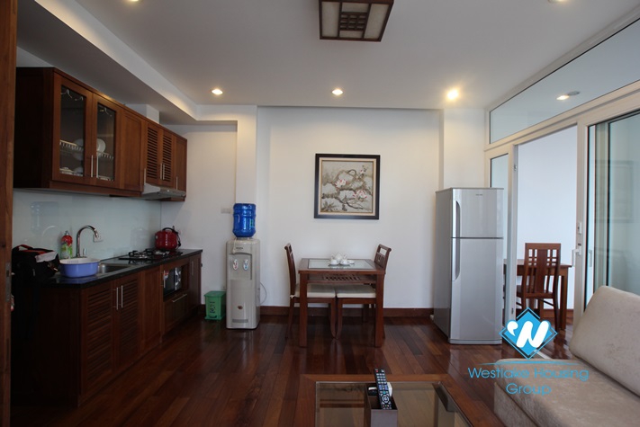 High floor apartment with great lake view for rent in Truc Bach, Hanoi