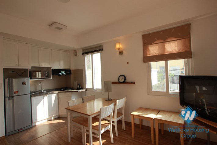 01 bedroom apartment for lease in Hoang Hoa Tham, Ba Dinh, Ha Noi