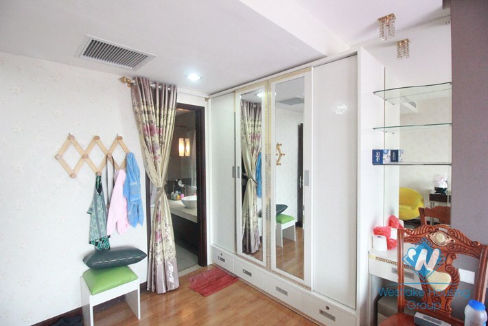 Nice apartment with 03 bedrooms for rent in Hoa Binh Green Tower, Ba Dinh, Hanoi