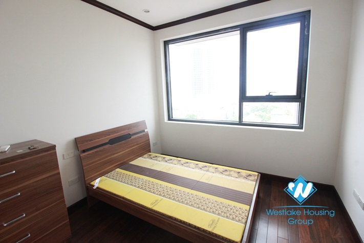 Furnished, bright 03 bedrooms  apartment for rent in Platinum Tower, Ba Dinh, Hanoi