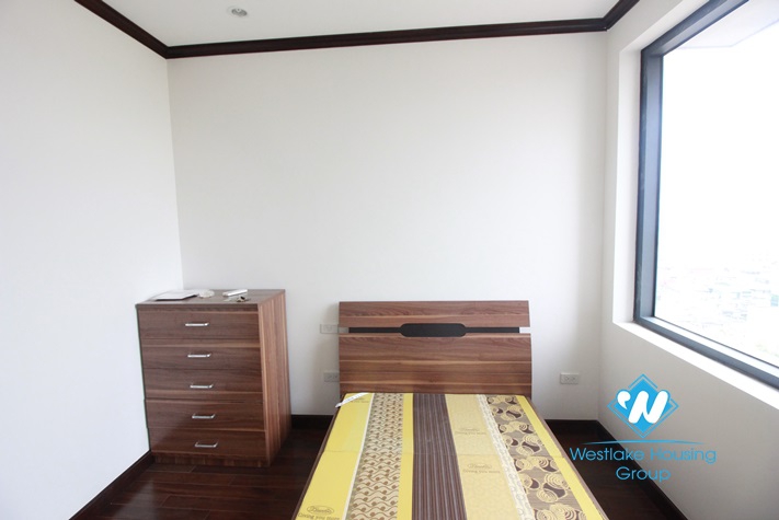 Furnished, bright 03 bedrooms  apartment for rent in Platinum Tower, Ba Dinh, Hanoi