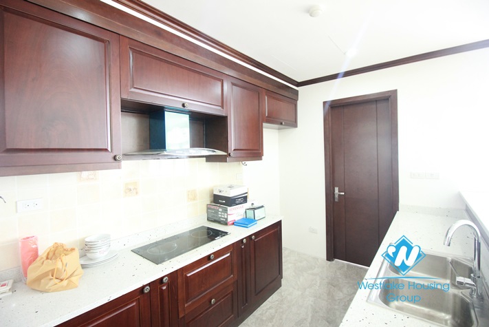 Furnished, bright 03 bedrooms  apartment for rent in Platinum Tower, Ba Dinh, Hanoi