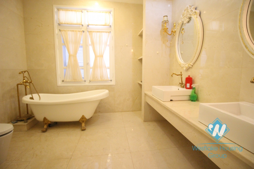 Luxury house for lease in Ciputra compound, Tay Ho, Hanoi