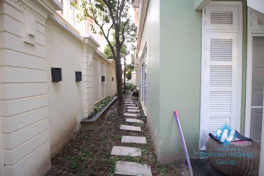 Luxury house for lease in Ciputra compound, Tay Ho, Hanoi