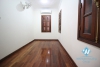 Unfurnished house with wooden floor for rent in Ciputra, Tay Ho, Hanoi.