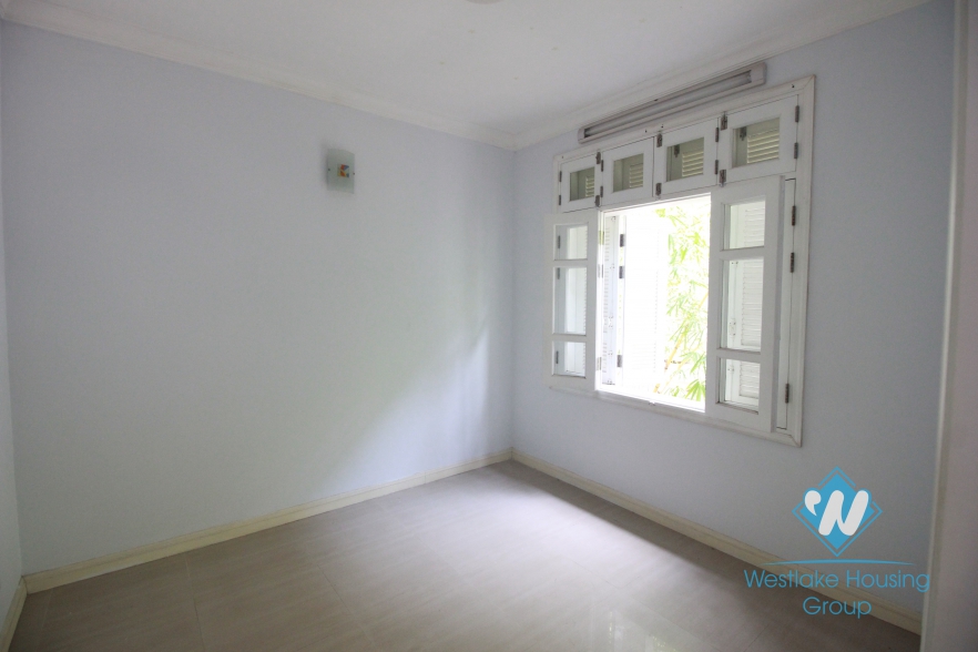 Unfurnished house for rent in T block, Ciputra, Tay Ho, Hanoi