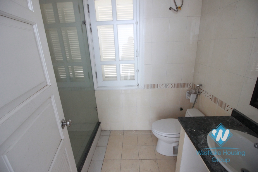 Unfurnished house for rent in T block, Ciputra, Tay Ho, Hanoi