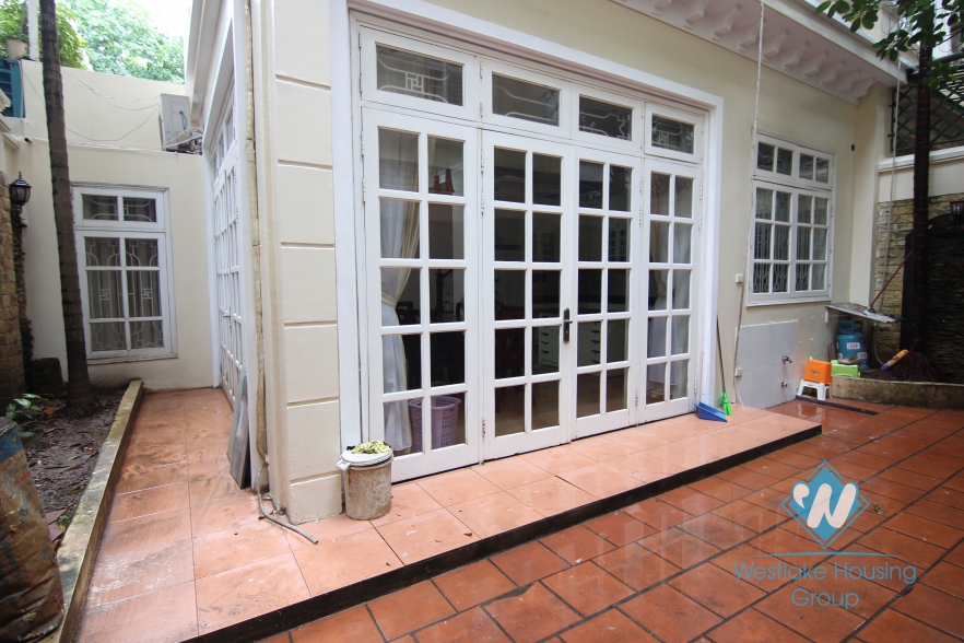 Modern house available for lease in Ciputra compound, Tay Ho, Hanoi