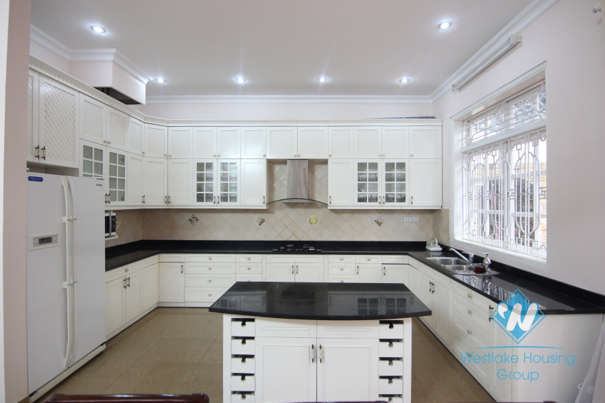 Modern house available for lease in Ciputra compound, Tay Ho, Hanoi