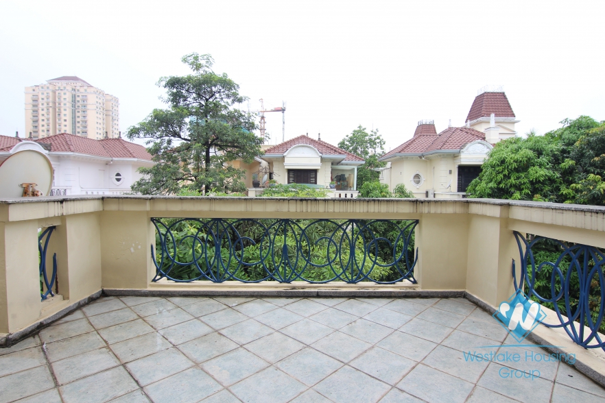 Nice house for rent in D block, Ciputra, Tay Ho, Hanoi