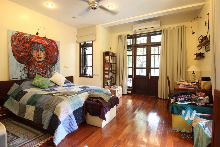 Nice house for rent in D block, Ciputra, Tay Ho, Hanoi