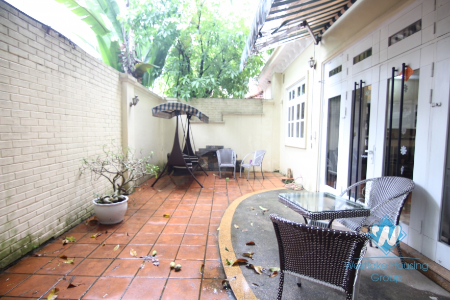 Nice house for rent in D block, Ciputra, Tay Ho, Hanoi