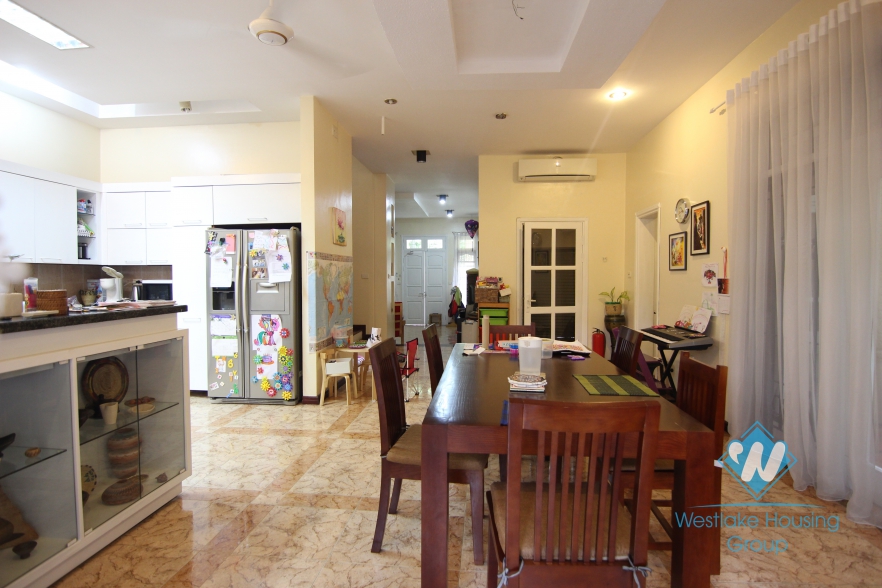 Nice house for rent in D block, Ciputra, Tay Ho, Hanoi