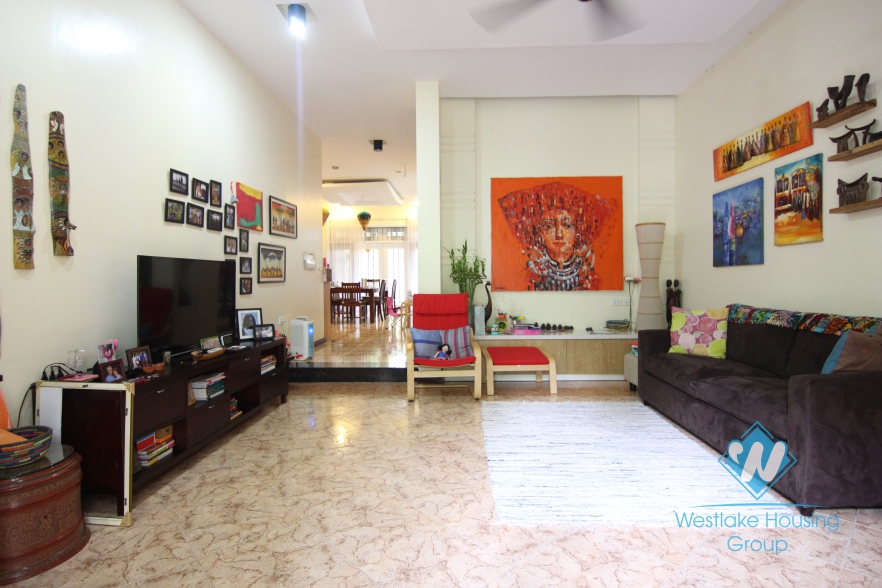 Nice house for rent in D block, Ciputra, Tay Ho, Hanoi