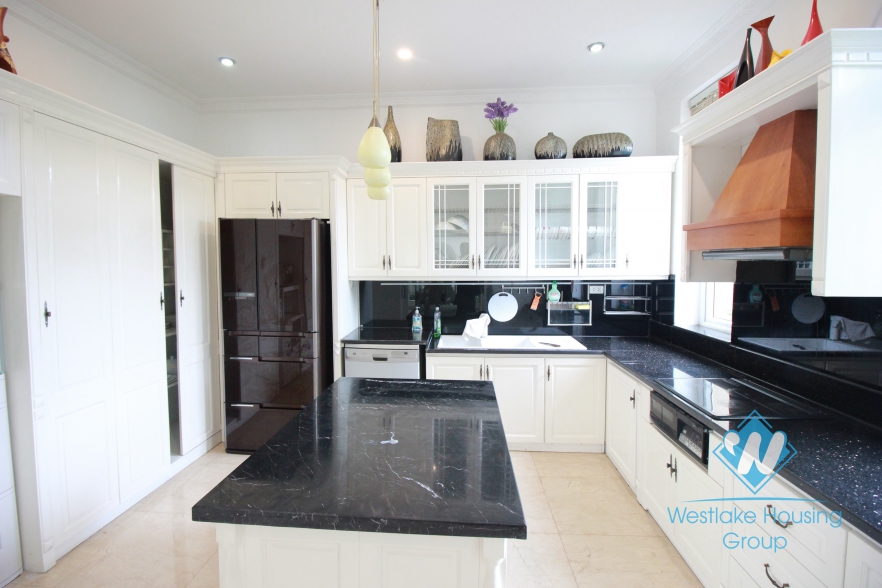 European style house for lease in Ciputra, Tay Ho, Hanoi