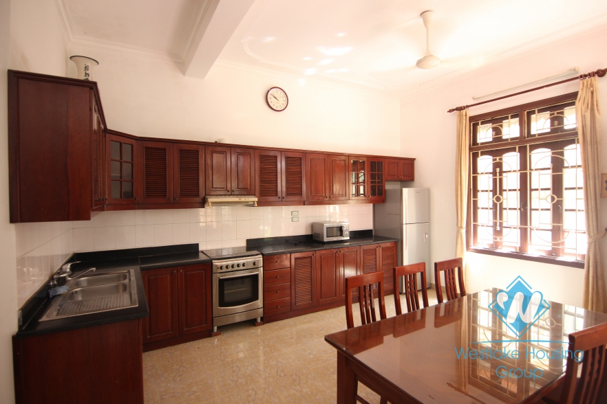 Nice 4 bedroom house for lease in Tay Ho