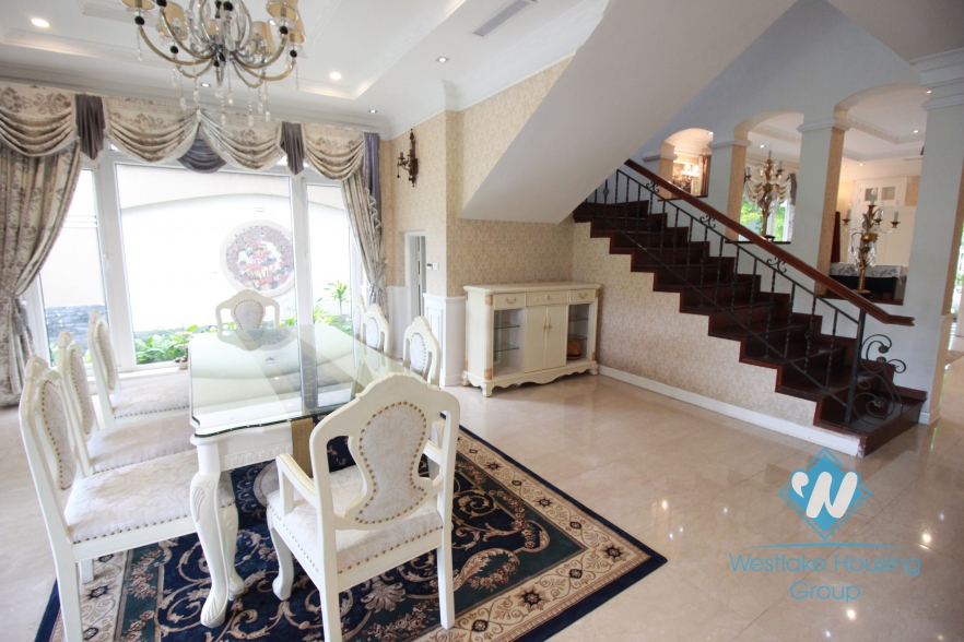 European style house for lease in Ciputra, Tay Ho, Hanoi