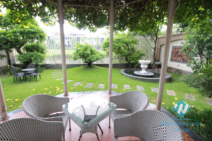 European style house for lease in Ciputra, Tay Ho, Hanoi