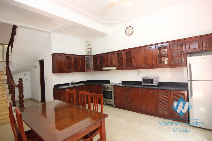 Nice 4 bedroom house for lease in Tay Ho