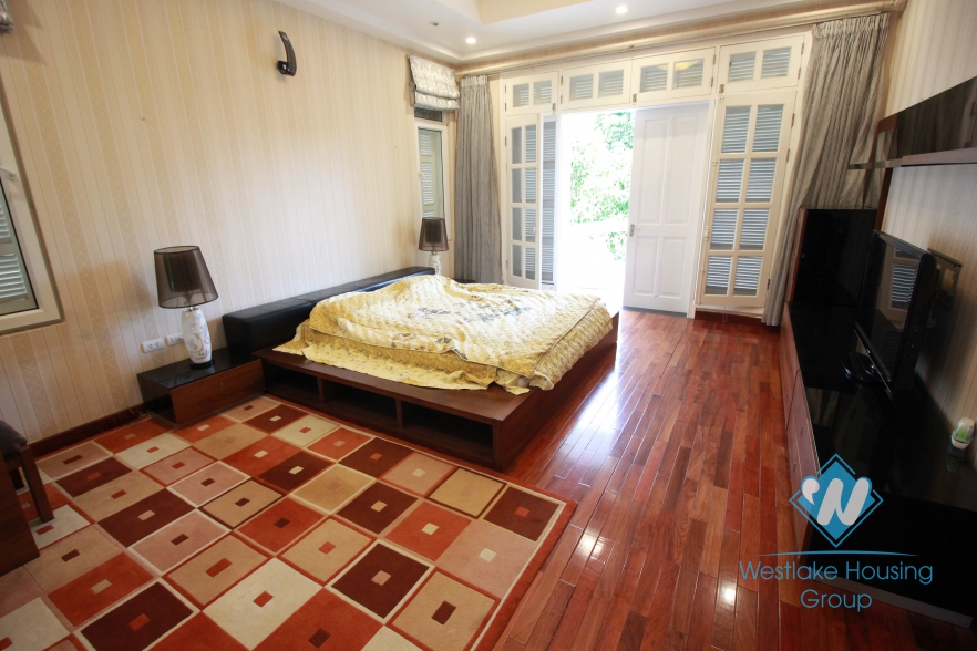 European style house for lease in Ciputra, Tay Ho, Hanoi