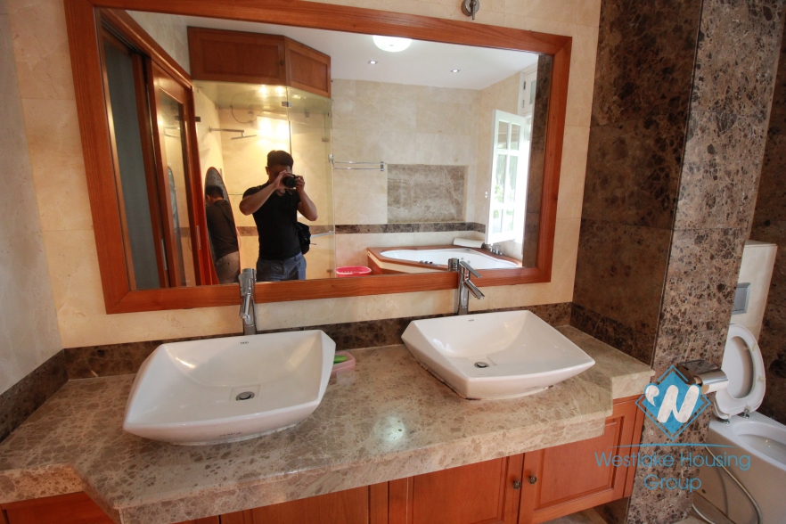 European style house for lease in Ciputra, Tay Ho, Hanoi