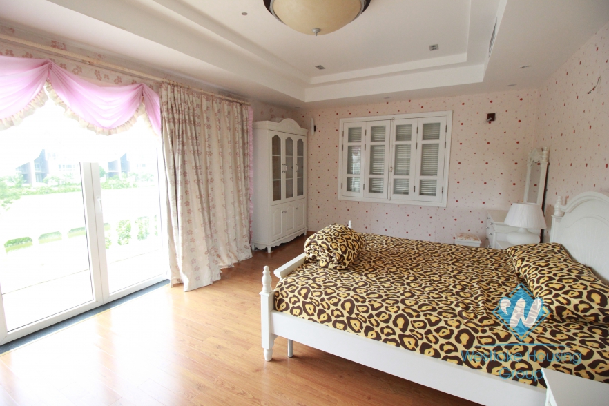 European style house for lease in Ciputra, Tay Ho, Hanoi