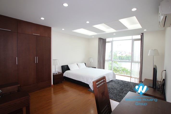 Duplex 2 bedroom apartment for rent in Truc Bach 