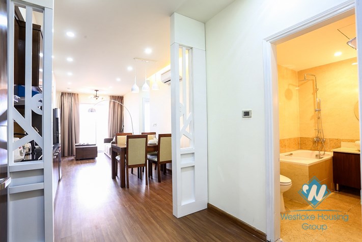 Beautiful apartment for rent in Hoa Binh Green, Ba Dinh District, Ha Noi