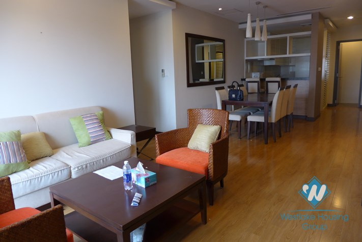 Newly renovated apartment for rent in Hoa Binh Green Towers, Ba Dinh, Hanoi