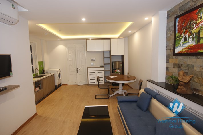 Brand new 1 bedroom apartment in Truc Bach with nice terrace