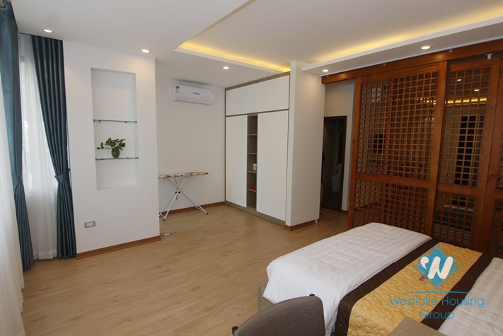 Brand new 1 bedroom apartment in Truc Bach with nice terrace