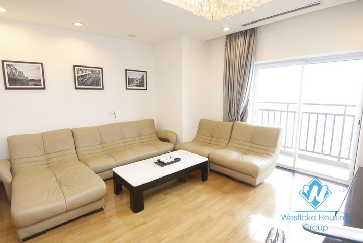 Modern 03 Bedroom apartment for rent in Hoa Binh Green, Ba Dinh district, Ha Noi